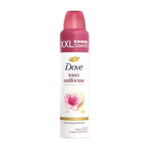 Antitranspirante en aerosol dove, tono uniforme caléndula 250ml / 247…