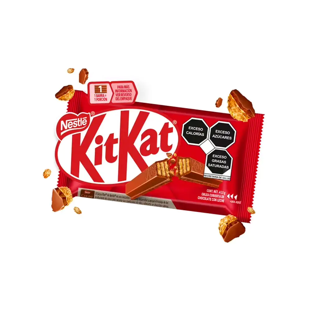 1pz Kitkat barra de oblea cubierta de chocolate con leche 41.5g / 248…