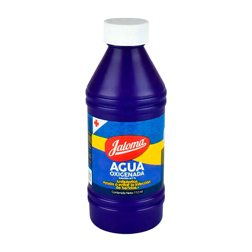 Agua oxigenada jaloma, antiséptico, 112ml / 315107