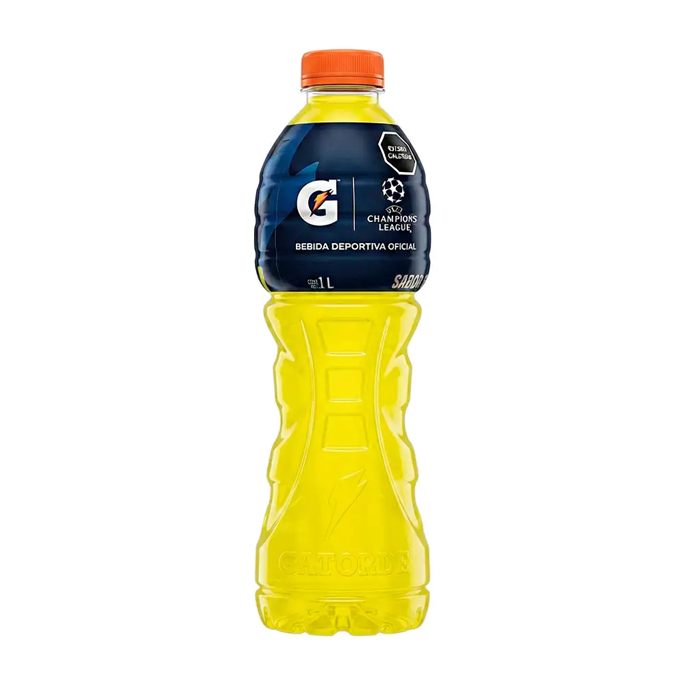 1pz bebida hidratante gatorade sabor lima-limón, 1litro / 323002