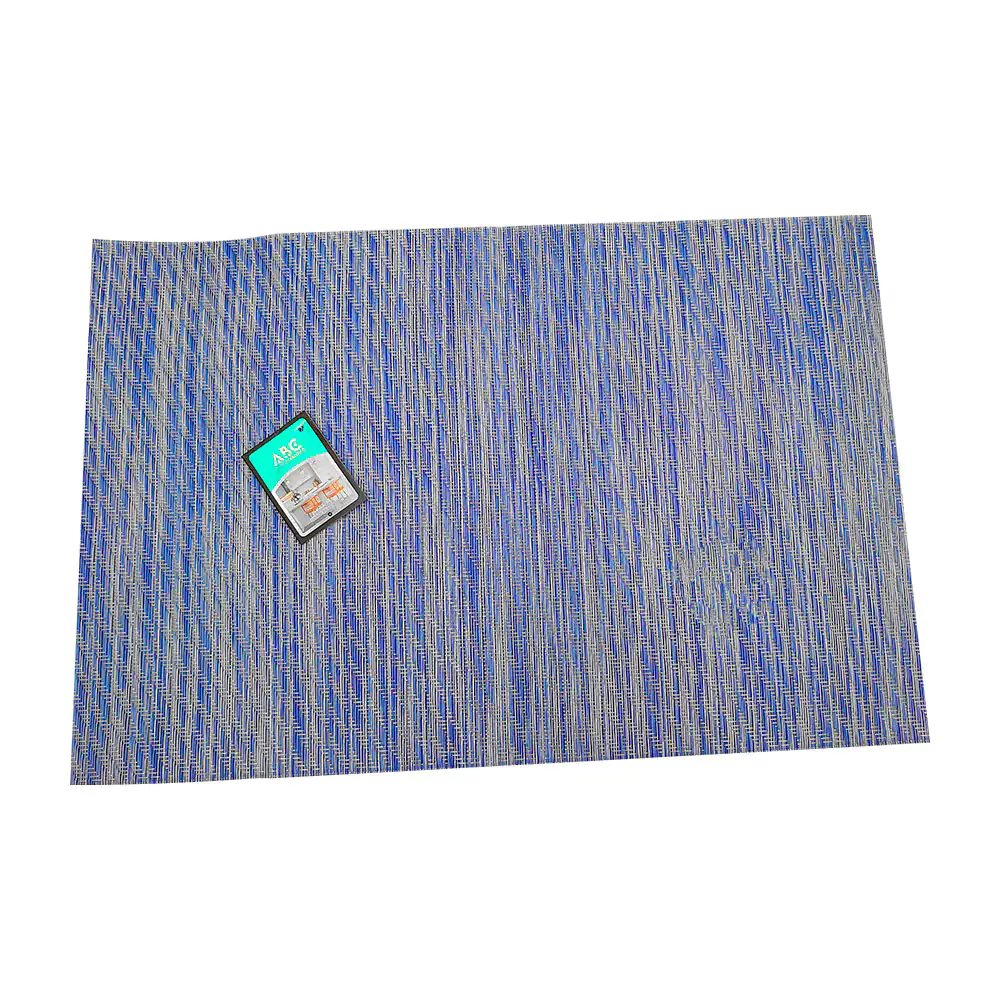 1pza mantel individual para mesa con diseño tejido en color azul, 30x…
