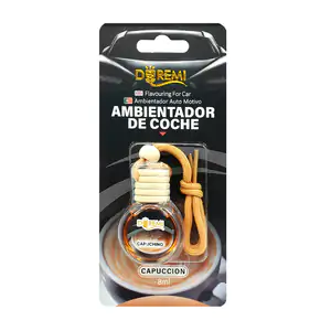 Aromatizante - ambientador de coche en frasco con cordón para colgar,…