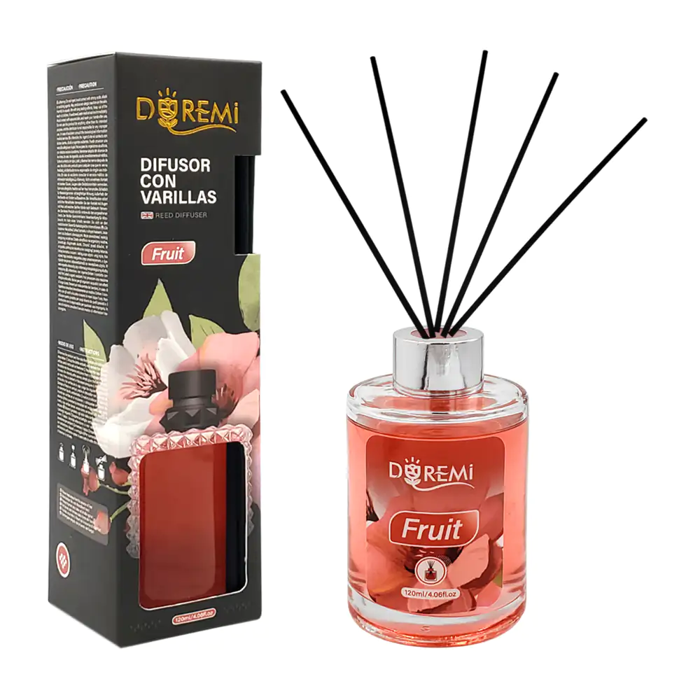 Aromatizante - difusor con varillas en frasco de 120ml, aroma fruit /…