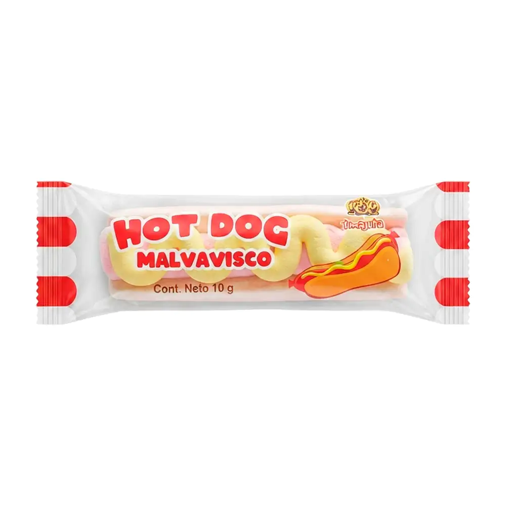 1pza malvavisco tinajita en forma hot dog 10g / 432126