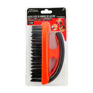 Cepillo tipo plancha de alambre para remover oxidación, pintura y res…