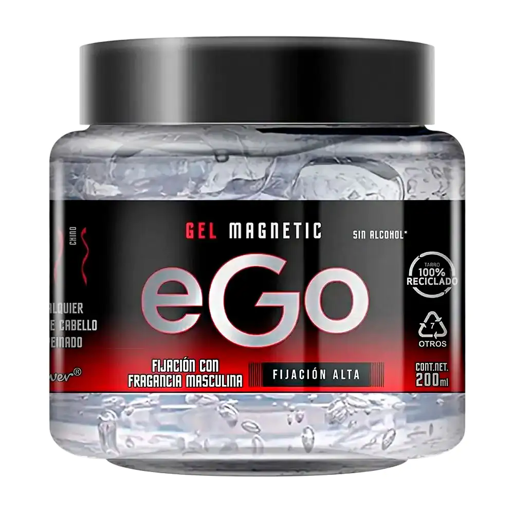 1pz Gel ego for men fijador de cabello, magnetic fragancia intensa, 2…