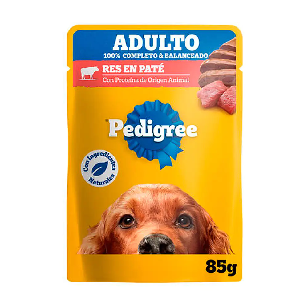 1pz alimento húmedo para perros, sobre pedigree de filetes res en pat…