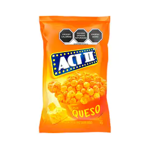 1pza Bolsa de palomitas ACT ll sabor queso, 45g / 559439