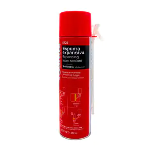 Espuma expansiva de 500ml para sellar, rellenar y aislar / 0823