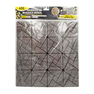 Paquete con 6 láminas para pared, 30x30cm con diseño estilo rehilete …