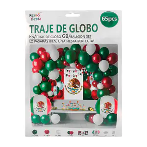 Kit decorativo reino fiesta de 65 piezas con temática de fiesta mexic…