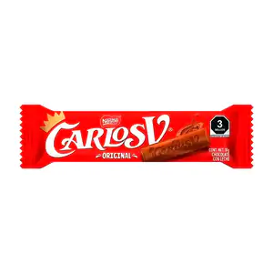 1pza Chocolate carlos v con sabor original de 18g / 638083