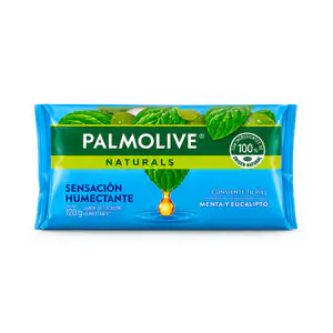 1pza jabón en barra palmolive naturals con aroma menta y eucalipto, 1…