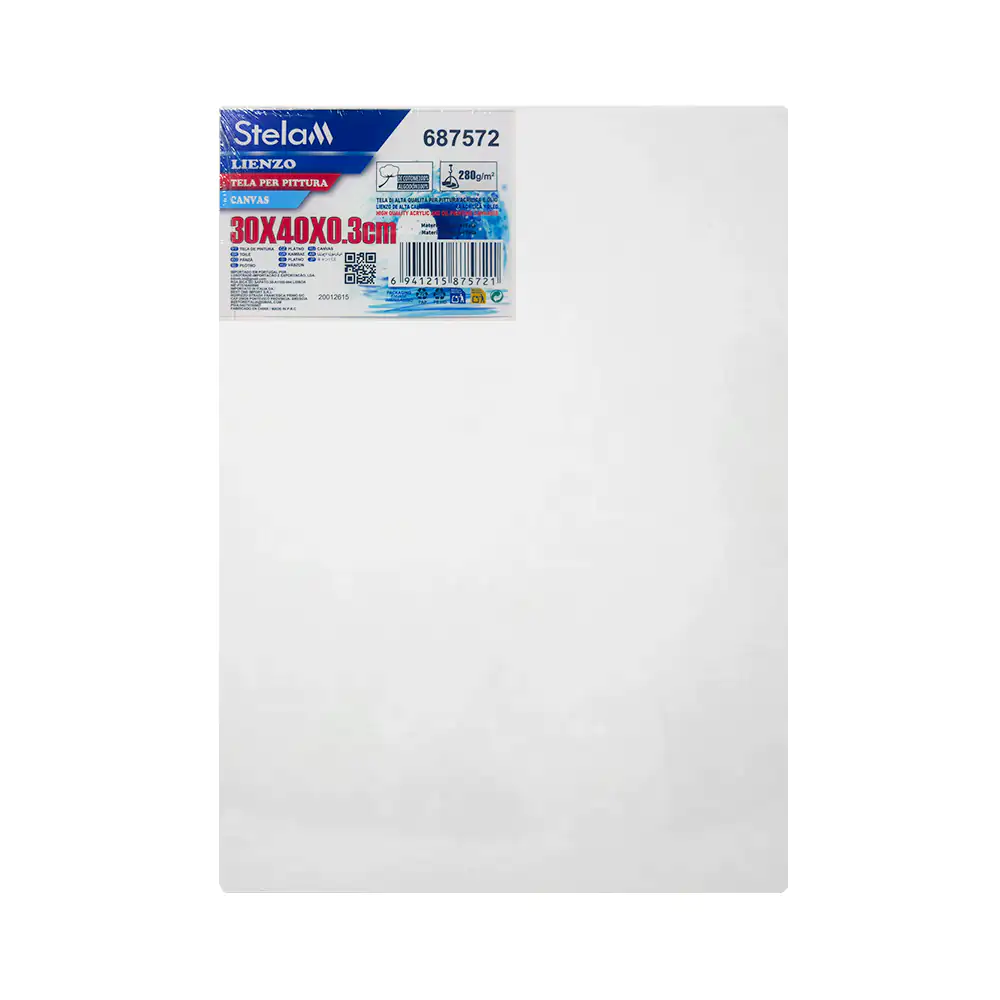Lienzo stelam carton con tela de 30x40cm ideal para pintar con óleo y…