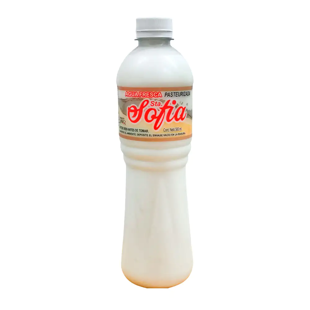 1pza agua fresca sabor horchata blanca, botella de 500ml / 702066