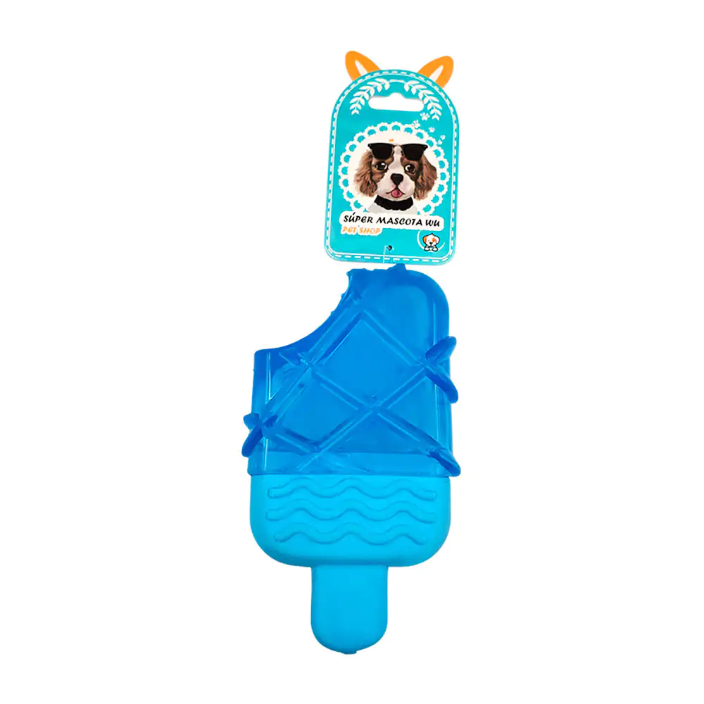 Mordedera para mascota con forma de paleta de helado con textura, var…