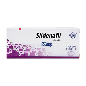 Caja con 1 tableta de sildenafil de 50g