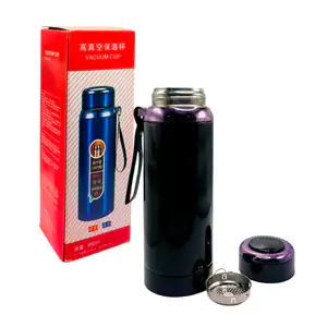 Botella termo liso de acero inoxidable con capacidad de 800ml + corre…