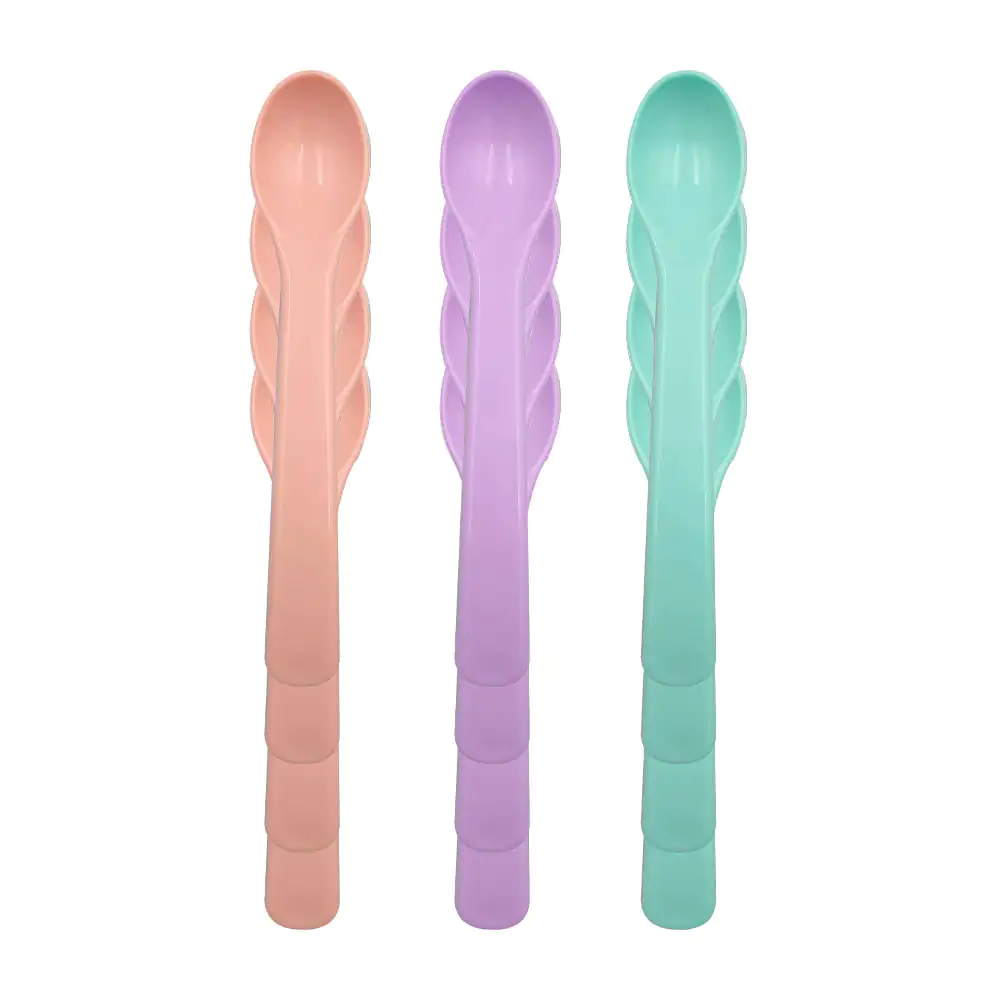 Paquete con 12 cuchara de plástico, variedad de colores / l-5303 / a4…