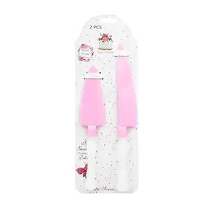 Blíster con 2 utensilios para pastel de fiesta de cumpleaños, cuchill…