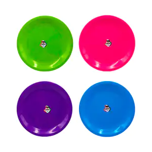 1pz Plato extendido de plástico aitana de 19cm, variedad de colores