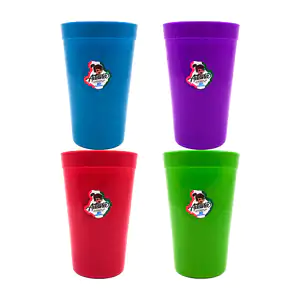 1pz Vaso de plástico aitana con capacidad de 300ml, variedad de color…