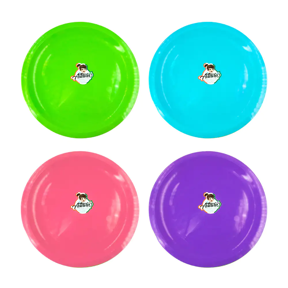 1pz Mini plato extendido de plástico aitana de 16cm, variedad de colo…