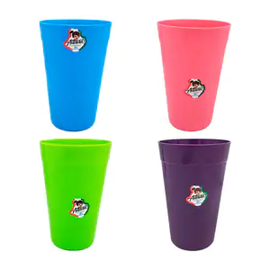 1pz Vaso de plástico aitana liso con capacidad de 500ml, variedad de …