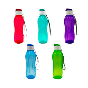 Botella tipo termo aitana transparente con capacidad de 600ml, varied…