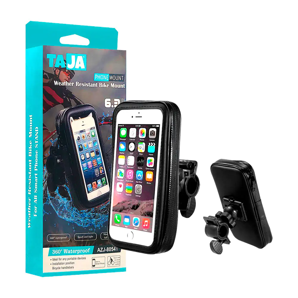 Soporte para el celular, tipo funda 6.3in de uso rudo ajustable a man…