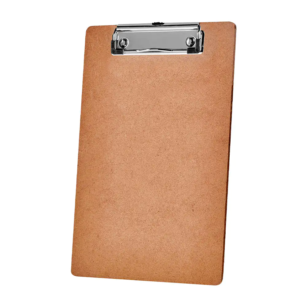 Tabla portapapeles - porta documentos de 22.5x32cm con sujetador metá…