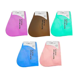 1pz gorro c&j flori de microfibra para cabello con bordado, variedad …