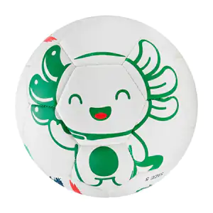 1pz balón de futbol no.5 con estampado de ajolote y aguila naturasol …