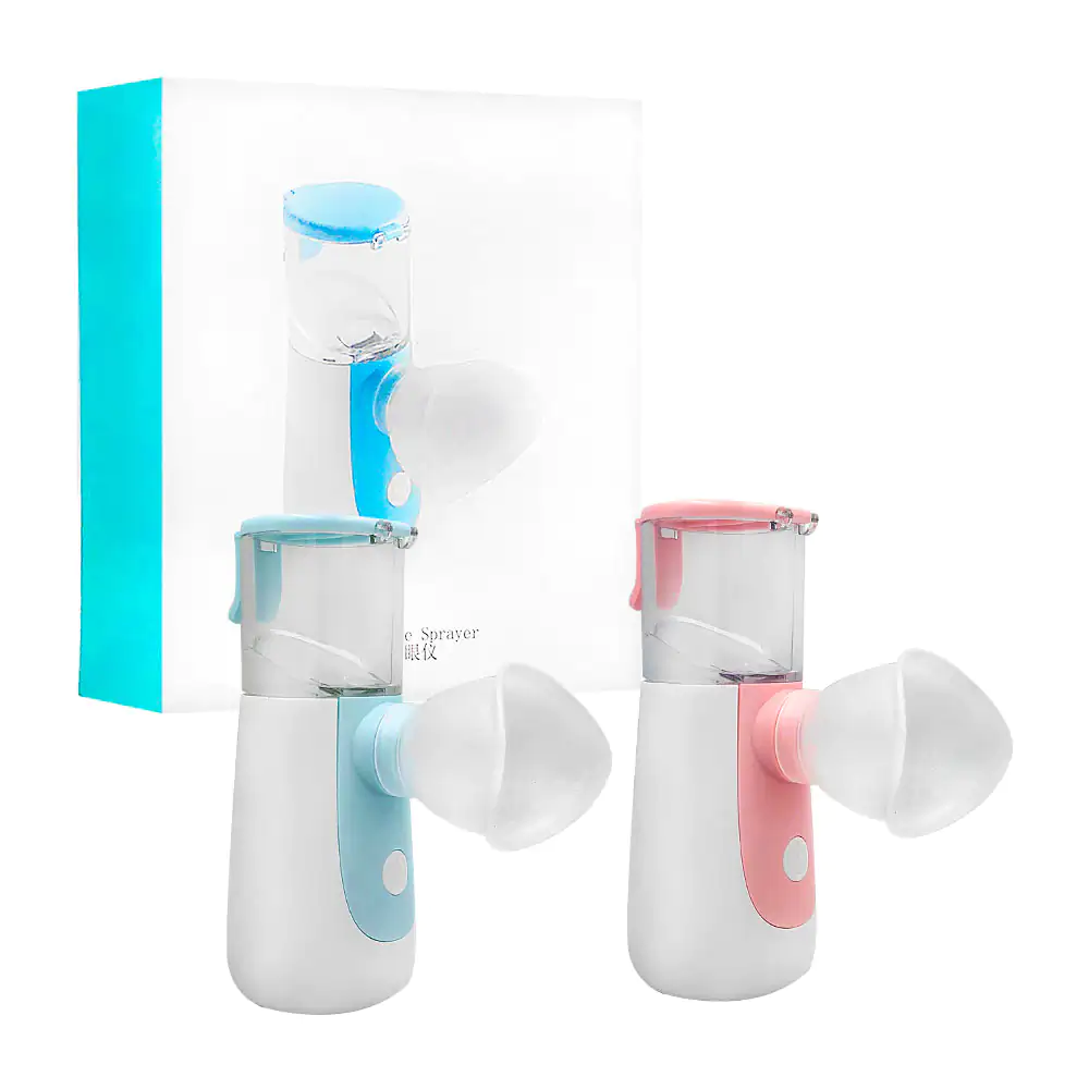 Mini nano nebulizador para ojos + accesorios, variedad de colores / 6…