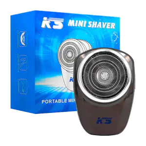 Mini máquina depiladora eléctrica ks, recargable, portátil para bello…