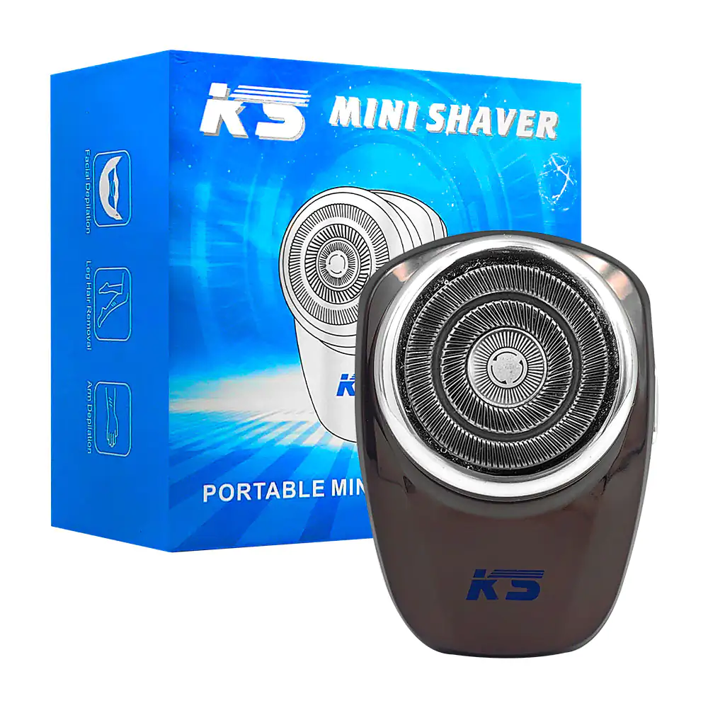 Mini máquina depiladora eléctrica ks, recargable, portátil para bello…