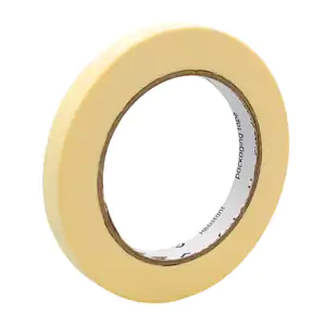 1pza cinta masking tape - cinta de empaque, 50 metros con ancho de 12…