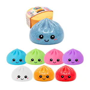 Squeeze misterioso grande con forma de dumpling en estuche tipo vapor…