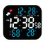 Ceas digital LED Gaosiio DS-3828L, cu temperatură și umiditate – detalii