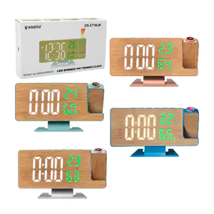 Reloj despertador digital gaosiio decorativo con proyección de hora y…