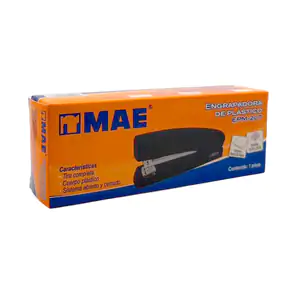 Engrapadora de plástico para tira completa, compatible con grapas 24/…