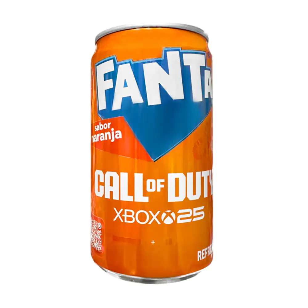 1pz lata de refresco fanta sabor naranja, 235ml / fanta235