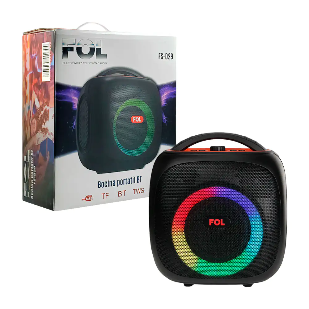 Bocina inalámbrica fol 5.25in con sonido envolvente, potencia de 80w …