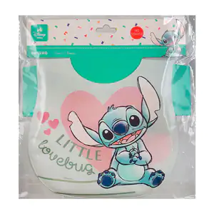 Babero infantil ajustable plastificado y acolchado con estampado de s…