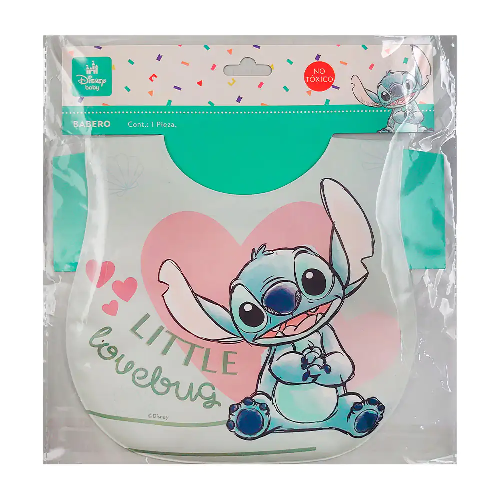 Babero infantil ajustable plastificado y acolchado con estampado de s…