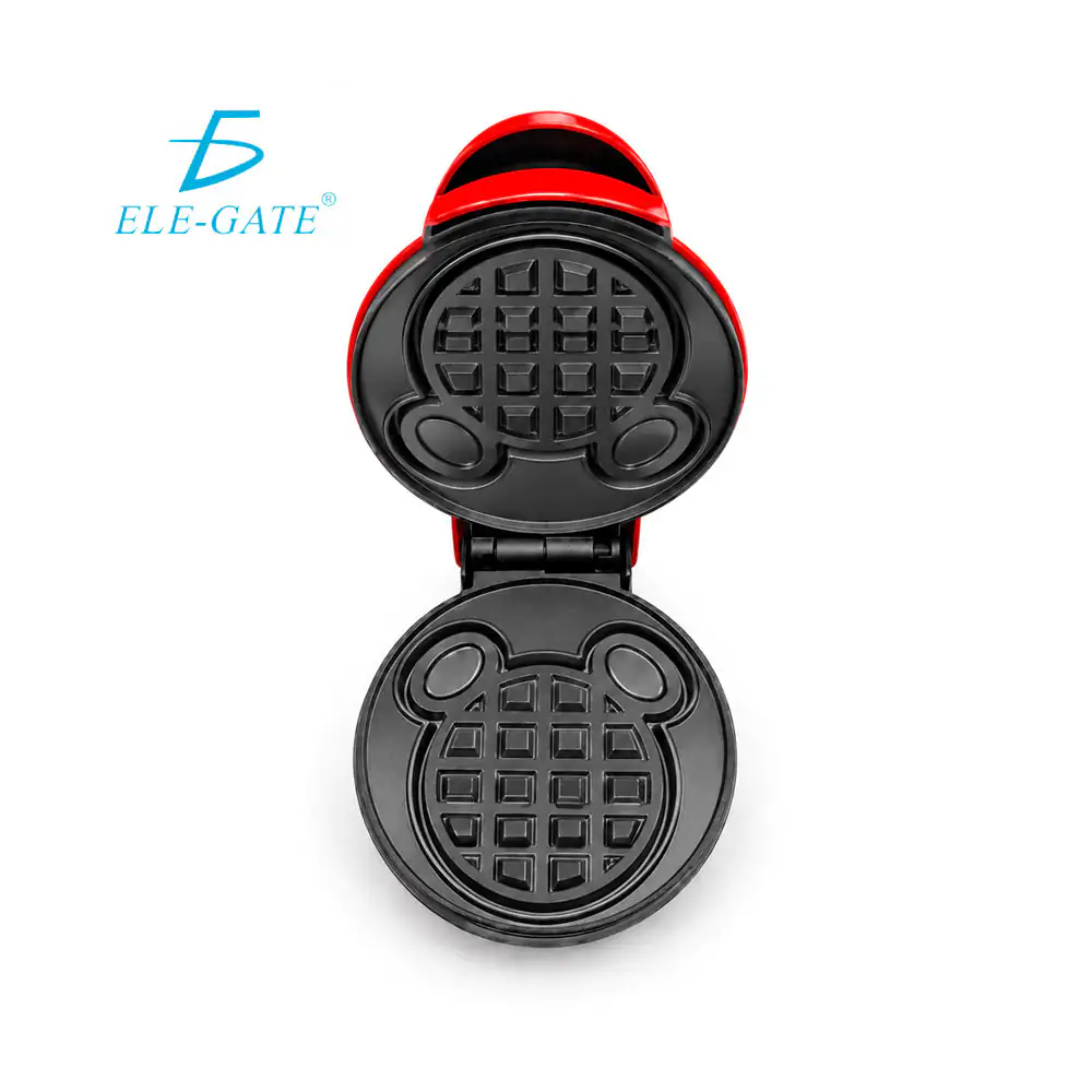 Waflera eléctrica roja de 350w con diseño y estampado de osito / hog.…