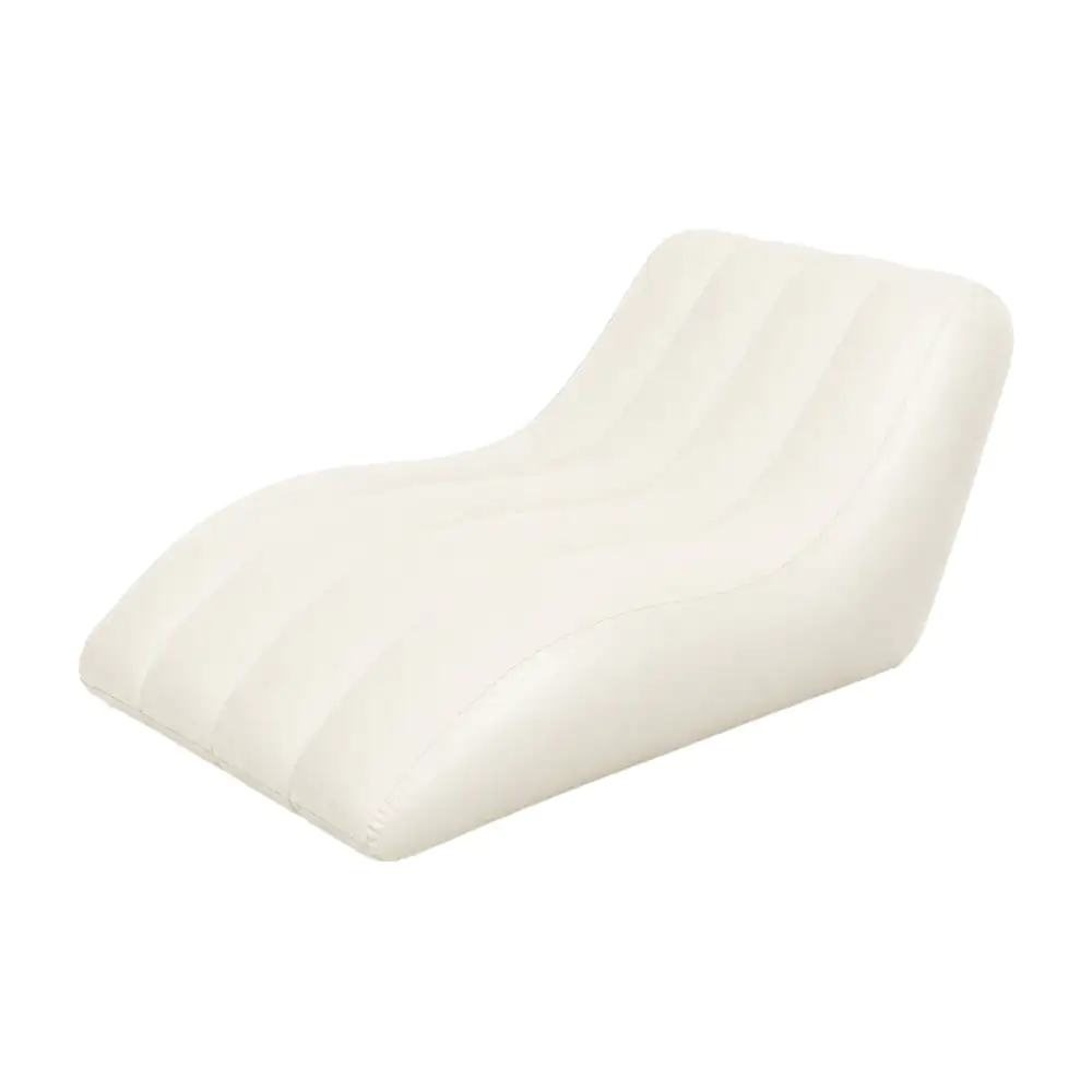 Sofá inflable con diseño ergonómico, reclinable con diseño de multica…