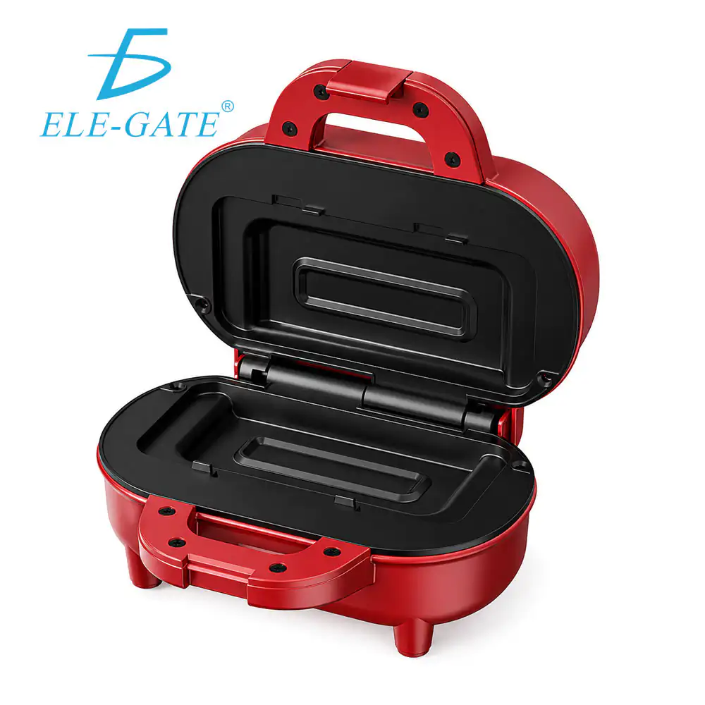 Sandwichera eléctrica portátil con diseño antiadherente / hog.wzyj14