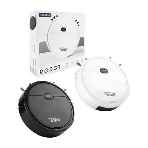 Robot inteligente aspiradora / barredor recargable de 9 pulgadas, var…