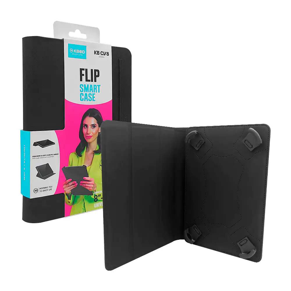 Funda universal para tablet de tela, protección contra caídas, ángulo…